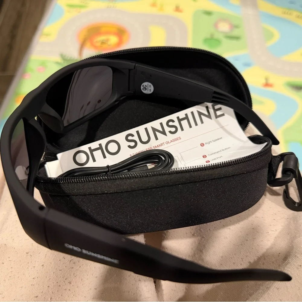 Smart Glasses, UV Protection and Voice Control